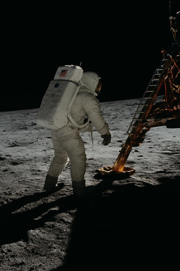 First_Man_on_the_moon_hamarauniverse.in