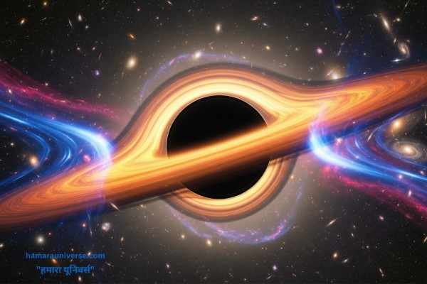 Cosmic Horseshoe black hole gravitational lensing captured by Hubble Telescope