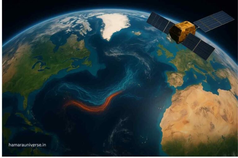 Satellite observing AMOC-Earth’s ocean circulation system