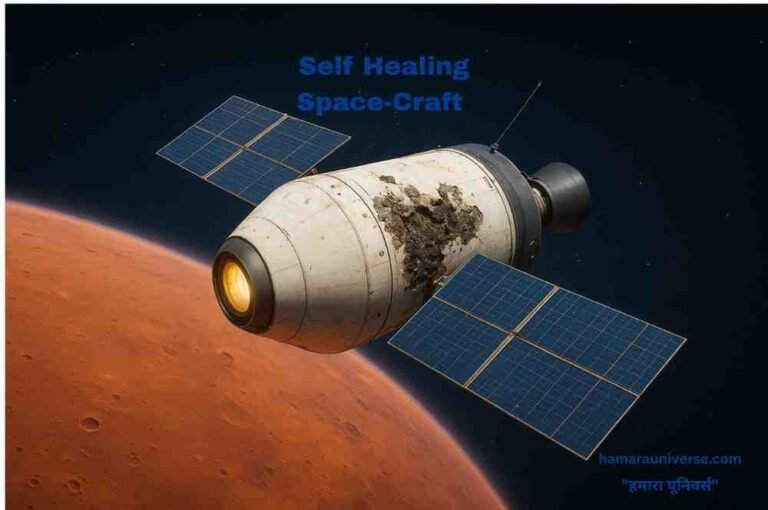 NASA सेल्फ-हीलिंग टेक्नोलॉजी (self healing technology) का उपयोग अंतरिक्ष यानों में कर रहा है।