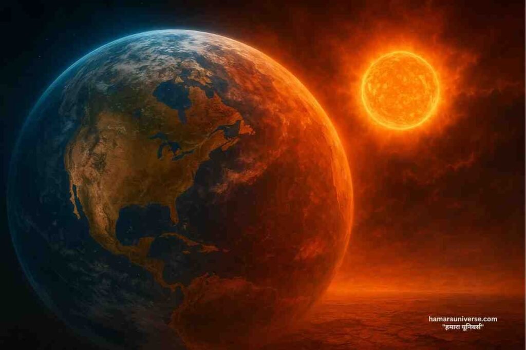 सूरज की गर्मी से बदलती पृथ्वी – वैज्ञानिक भविष्यवाणी के अनुसार पृथ्वी का ऑक्सीजन खत्म होने की प्रक्रिया।