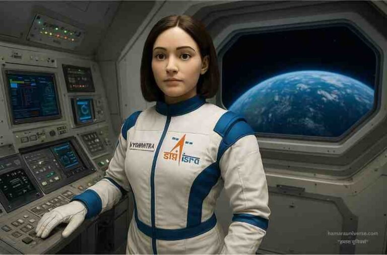 इसरो की महिला ह्यूमनॉइड रोबोट व्योममित्र गगनयान मिशन में कार्यरत